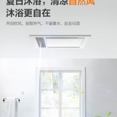 奥普浴霸灯集成吊顶排气扇照明一体暖风机浴室卫生间取暖风暖浴霸